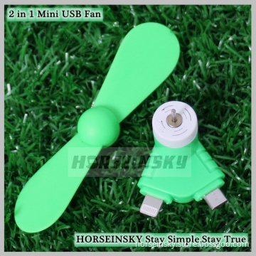 Mini Fan with Strong Wind Best Selling Portable Fan Customized Phone Fans for Apple and Android